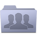 Group Folder Lavender icon